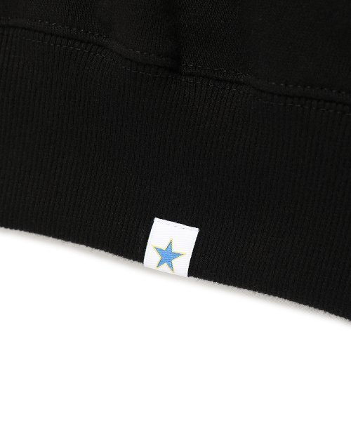 Cavish（カビシ）の「BLUES BAND HOODIE BLACK(CV2ESUM406A)（パーカー・レディース・ブラック・LARGE/MEDIUM/SMALL/X-LARGE）」の6枚目の写真