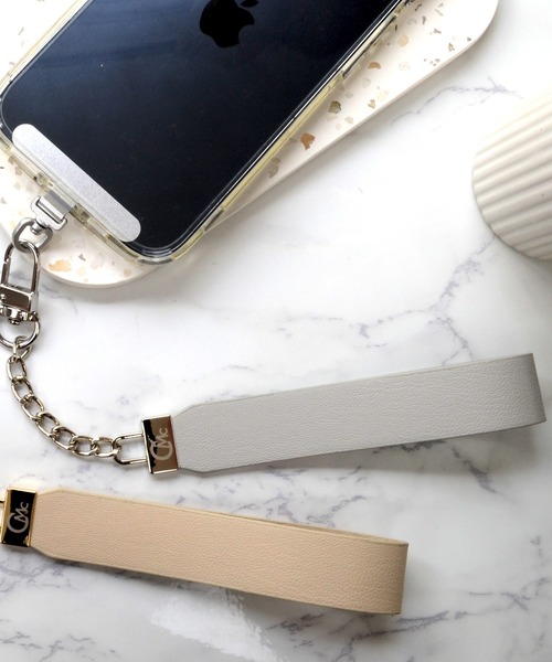 CECIL McBEE（セシルマクビー）の「セシルマクビー スマホ ストラップ [チェーンストラップ] ハンドストラップ（スマホグッズ・レディース・モカ/スモークピンク/ブラック/グレー/ベージュ・ONE SIZE）」の7枚目の写真
