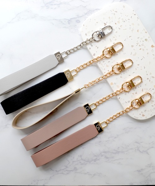 CECIL McBEE（セシルマクビー）の「セシルマクビー スマホ ストラップ [チェーンストラップ] ハンドストラップ（スマホグッズ・レディース・モカ/スモークピンク/ブラック/グレー/ベージュ・ONE SIZE）」の15枚目の写真