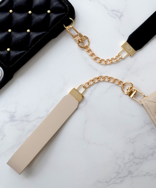 CECIL McBEE（セシルマクビー）の「セシルマクビー スマホ ストラップ [チェーンストラップ] ハンドストラップ（スマホグッズ・レディース・モカ/スモークピンク/ブラック/グレー/ベージュ・ONE SIZE）」の8枚目の写真