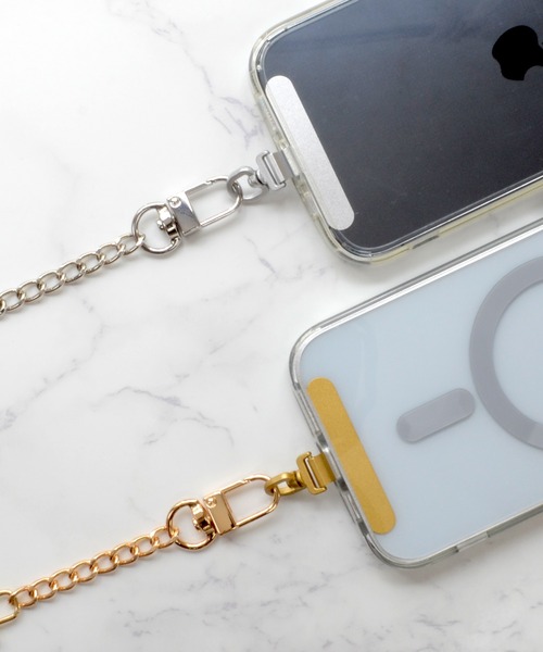 CECIL McBEE（セシルマクビー）の「セシルマクビー スマホ ストラップ [チェーンストラップ] ハンドストラップ（スマホグッズ・レディース・モカ/スモークピンク/ブラック/グレー/ベージュ・ONE SIZE）」の13枚目の写真