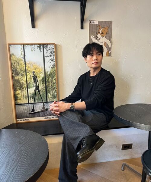 ALYSS（アリス）の「リングスタッドクロップヘンリーネックニットTシャツ[ブラック]（Tシャツ/カットソー・メンズ・その他・MEDIUM/LARGE/X-LARGE）」の9枚目の写真