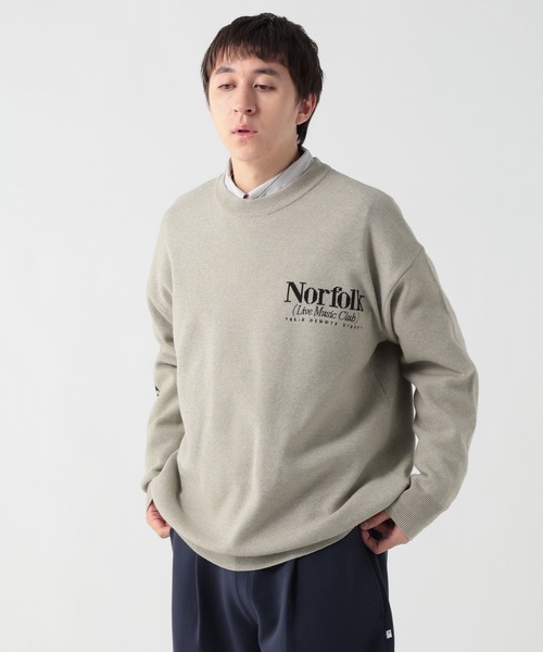 GEORGE'S（ジョージズ）の「Ｗジャガードロゴニット（ニット/セーター・メンズ・ブルー/杢グレー/ワインレッド・FREE）」の8枚目の写真