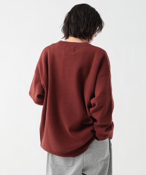 GEORGE'S（ジョージズ）の「Ｗジャガードロゴニット（ニット/セーター・メンズ・ブルー/杢グレー/ワインレッド・FREE）」の20枚目の写真