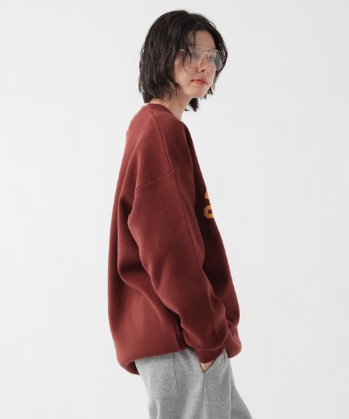 GEORGE'S（ジョージズ）の「Ｗジャガードロゴニット（ニット/セーター・メンズ・ブルー/杢グレー/ワインレッド・FREE）」の21枚目の写真