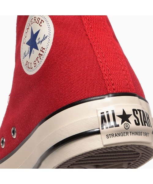 CONVERSE(コンバース)の「CONVERSE ALL STAR AGED 87 CL HI / STRANGER THINGS 5(コンバース オールスター エイジド 87 CL HI / ストレンジャー・シングス 5)(スニーカー・メンズ・レッド・23cm/23.5cm/24cm/24.5cm/25cm/25.5cm/26cm/26.5cm/27cm/27.5cm/28cm/29cm)」の8枚目の写真