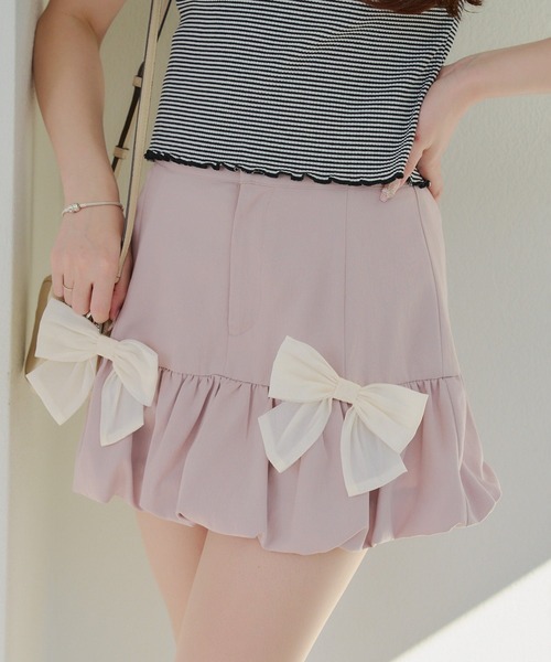 2026SS】ミニバルーンスカート（スカート）｜continuer de NICE CLAUP