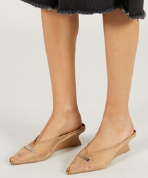 PRANK PROJECT | 【2026Spring Pre-Order】マルチファブリックウェッジソールカットミュール / Wedge-Sole Cut Mules(その他シューズ)