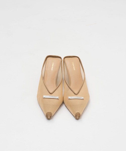 PRANK PROJECT（プランクプロジェクト）の「【2026Spring Pre-Order】マルチファブリックウェッジソールカットミュール / Wedge-Sole Cut Mules（その他シューズ・レディース・アイボリー/ベージュ・36/37/38）」の15枚目の写真