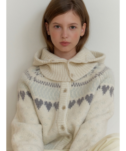 RE_L(リエル)の「Luvv knit balaclava set_2piece (cream)(ニット/セーター・レディース・その他・FREE)」の4枚目の写真