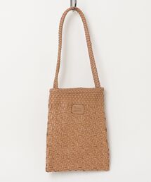【Swaraj/スワラージ】手編みメッシュレザー・ショルダーBAG
