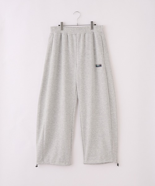 THE CRAFT CREW PRODUCTS（ザクラフトクループロダクツ）の「【UNNOTICEシリーズ】＜セットアップ対応＞11ozヘビーウェイト 裾ドローコード スウェットカーブパンツ / 吸水速乾・イージーケア・UVカット【THE CRAFT CREW PRODUCTS】（スウェットパンツ・メンズ・ブラック/オリーブ系/アッシュグレー/ダークグレー/ネイビー/キャメル・S/M/L）」の22枚目の写真