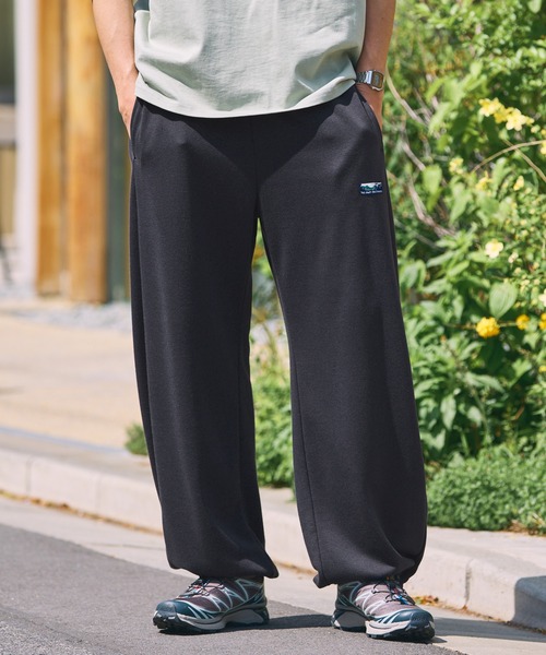 スウェットパンツ（グレー/灰色系・形状記憶/シワ防止）ファッション