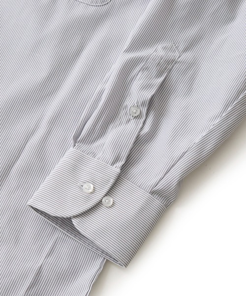 TETE HOMME(テットオム)の「形態安定 アソート T/Cドレスシャツ / レギュラーカラービジネスシャツ(ビジネスシャツ・メンズ・ホワイト系1/ホワイト系4/ホワイト系5/ホワイト系3/ホワイト系2・LARGE/MEDIUM/X-LARGE)」の12枚目の写真