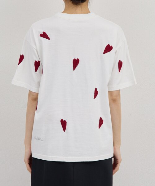 GALLARDAGALANTE(ガリャルダガランテ)の「【2026SS Debut】【Dhritië】【手洗い可】リーフ刺繍Tee(Tシャツ/カットソー・レディース・ホワイト系その他2/グレー系その他/ホワイト系その他/グレー系その他2・FREE)」の10枚目の写真