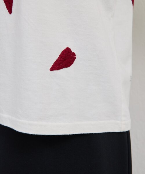 GALLARDAGALANTE(ガリャルダガランテ)の「【2026SS Debut】【Dhritië】【手洗い可】リーフ刺繍Tee(Tシャツ/カットソー・レディース・ホワイト系その他2/グレー系その他/ホワイト系その他/グレー系その他2・FREE)」の13枚目の写真