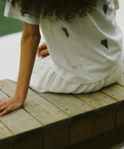 GALLARDAGALANTE(ガリャルダガランテ)の「【2026SS Debut】【Dhritië】【手洗い可】リーフ刺繍Tee(Tシャツ/カットソー・レディース・ホワイト系その他2/グレー系その他/ホワイト系その他/グレー系その他2・FREE)」の19枚目の写真
