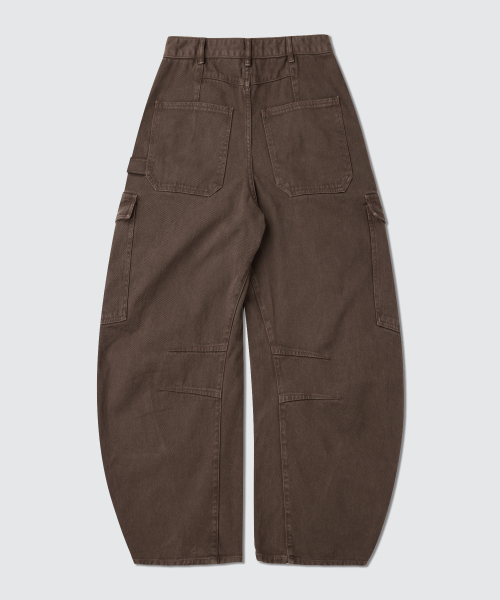 LEARVE(ルアブ)の「スプリットアークカーブドカーゴパンツブラウン(その他パンツ・メンズ・その他・MEDIUM/LARGE/SMALL)」の5枚目の写真
