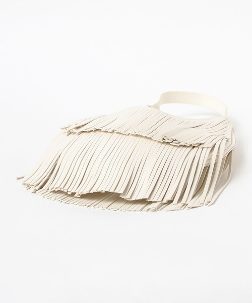 Ray BEAMS（レイビームス）の「HELOYSE / texas shoulder bag（トートバッグ・レディース・ブラック/ホワイト・ONE SIZE）」の5枚目の写真