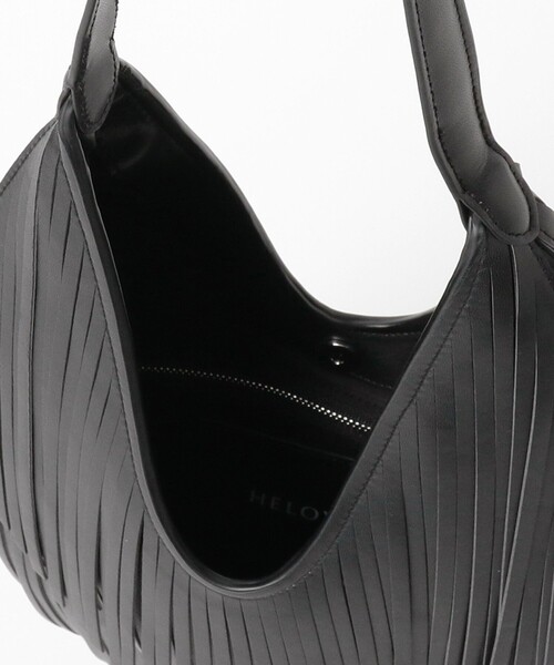Ray BEAMS（レイビームス）の「HELOYSE / texas shoulder bag（トートバッグ・レディース・ブラック/ホワイト・ONE SIZE）」の9枚目の写真