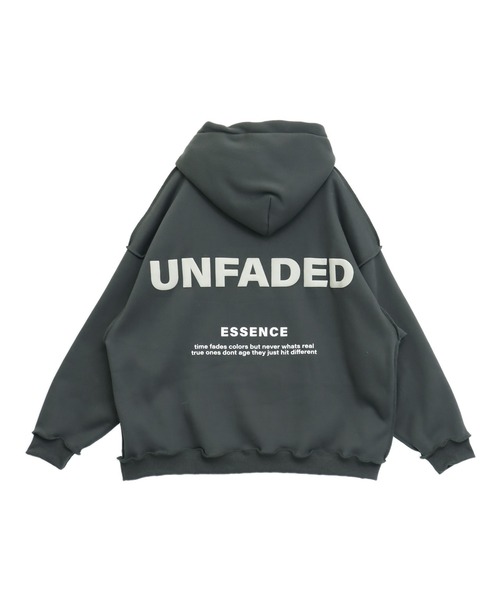 ANAP（アナップ）の「アウトシーム 裏起毛 スウェット フーディー（パーカー・レディース・グレー/ネイビー/ダークグレー・F）」の21枚目の写真