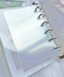 SPINNS（スピンズ）の「【nini toys/ニニトイズ】≪MERING/メリング≫6穴シール帳対応♪クリアシール台紙/ソフト/リフィル/6穴（ステッカー/テープ）」