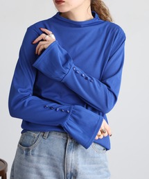 ベルスリーブ」に該当するレディースのTシャツ/カットソー（長袖