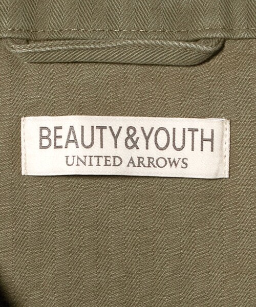BEAUTY&YOUTH UNITED ARROWS(ビューティーアンドユースユナイテッドアローズ)の「ヴィンテージ ヘリンボーン BDU ジャケット ショート(ミリタリージャケット・メンズ・オリーブ・XL/L/S/M)」の17枚目の写真