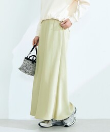 fredy emue（フレディエミュ）の「ヘビーサテンバイアススカート（スカート）」