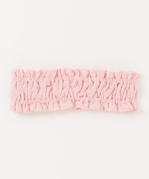 KID BLUE(キッドブルー)の「キッドブルー -26ドットJQ -ヘアバンド -KGDW107 -kidblue(ヘアバンド・レディース・ピンク/ライトグレー・FREE)」の1枚目の写真