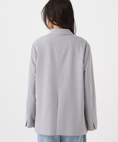 Elura（エルーラ）の「映えラクテーラードジャケット/634734（テーラードジャケット・レディース・ライトグレー/ネイビー/チェック・SMALL/MEDIUM）」の20枚目の写真