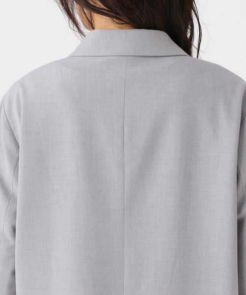 Elura（エルーラ）の「映えラクテーラードジャケット/634734（テーラードジャケット・レディース・ライトグレー/ネイビー/チェック・SMALL/MEDIUM）」の22枚目の写真