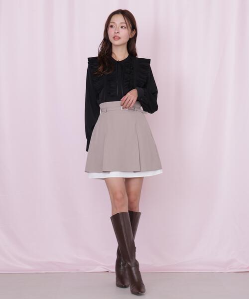 プリーツフリルブラウス（シャツ/ブラウス）｜JILL by JILL STUART