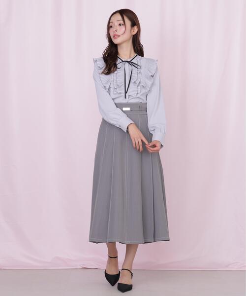 プリーツフリルブラウス（シャツ/ブラウス）｜JILL by JILL STUART