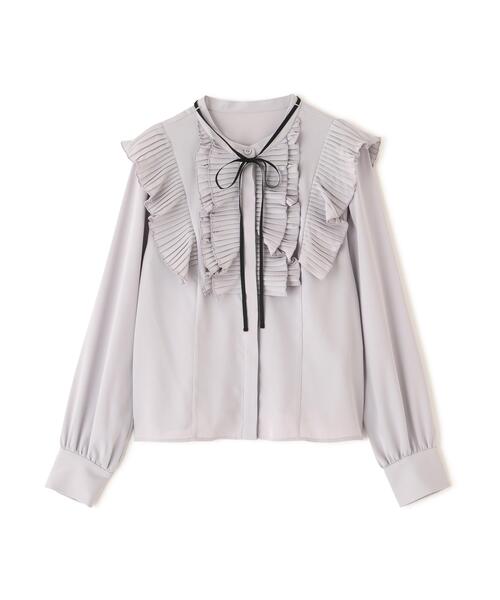 2021SS✨プリーツフリルブラウス プリーツフリルブラウス | JILL by JILL STUART（ジル バイ ジル