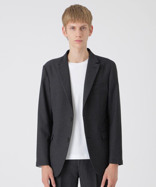 BLACK LABEL CRESTBRIDGE(ブラックレーベル・クレストブリッジ)の「【一部店舗限定】ダブルフェイスメランジジャケット(テーラードジャケット・メンズ・ネイビー/チャコールグレー・S/L/M/XL)」の2枚目の写真