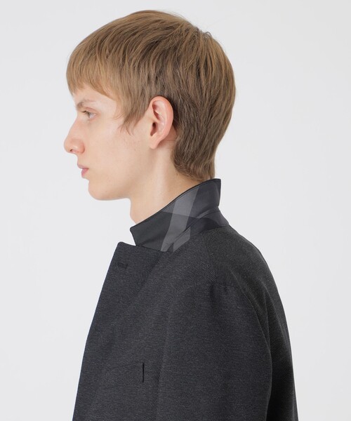 BLACK LABEL CRESTBRIDGE(ブラックレーベル・クレストブリッジ)の「【一部店舗限定】ダブルフェイスメランジジャケット(テーラードジャケット・メンズ・ネイビー/チャコールグレー・S/L/M/XL)」の5枚目の写真