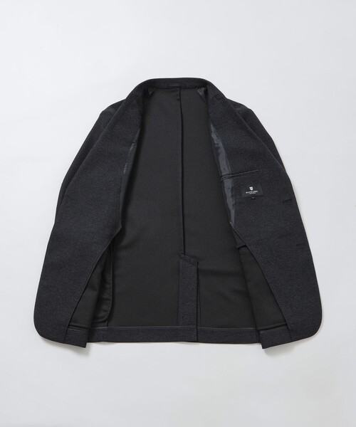 BLACK LABEL CRESTBRIDGE(ブラックレーベル・クレストブリッジ)の「【一部店舗限定】ダブルフェイスメランジジャケット(テーラードジャケット・メンズ・ネイビー/チャコールグレー・S/L/M/XL)」の4枚目の写真