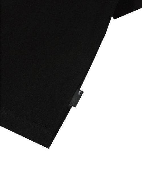 SUIBOM（スイボム）の「キャッチングアイ クロップTシャツ - ブラック（Tシャツ/カットソー・レディース・その他・ONE SIZE）」の8枚目の写真