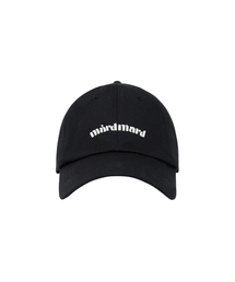 MARDMARD（マードマード）の「シグニチャーアーチロゴボールキャップ-ブラック（キャップ）」