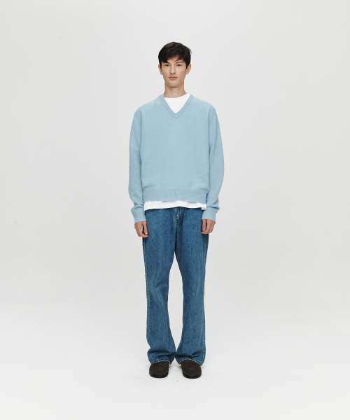 HEUTE（ホイテ）の「HET BEN WIDE DENIM (BLUE)（デニムパンツ・メンズ・その他・M/L）」の3枚目の写真