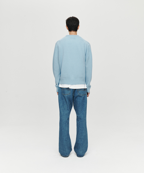 HEUTE（ホイテ）の「HET BEN WIDE DENIM (BLUE)（デニムパンツ・メンズ・その他・M/L）」の5枚目の写真