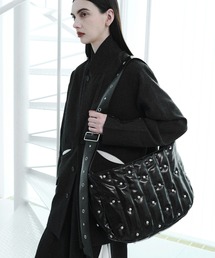 seyto（セイト）の「Studs padded sholder bag / スタッズパデットショルダーバッグ（ショルダーバッグ）」