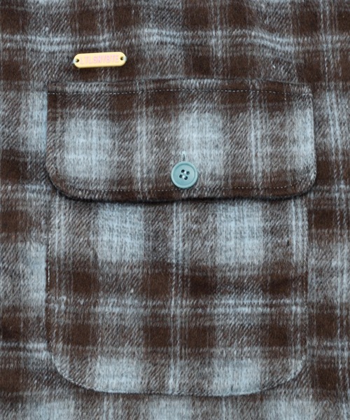 Little sunny bite(リトルサニーバイト)の「littlesunnybite/リトルサニーバイト/check jacket(その他アウター・レディース・ピンク/ブルー/ブラック・S/M)」の16枚目の写真