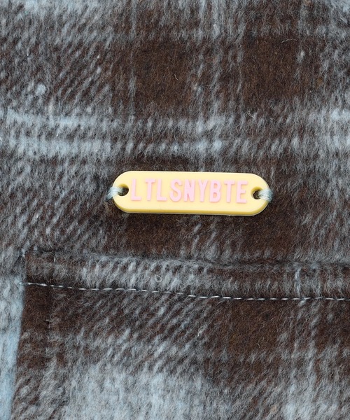 Little sunny bite(リトルサニーバイト)の「littlesunnybite/リトルサニーバイト/check jacket(その他アウター・レディース・ピンク/ブルー/ブラック・S/M)」の17枚目の写真
