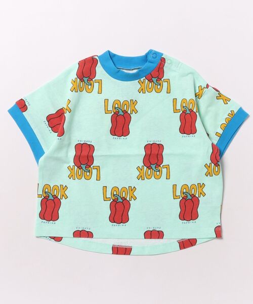 Ocean&Ground（オーシャン&グラウンド）の「Keiki POP Tシャツ（Tシャツ/カットソー・キッズ・パープル/ホワイト系その他/ライトグリーン/マルチ・80/90/110/130/140/95/100）」の3枚目の写真