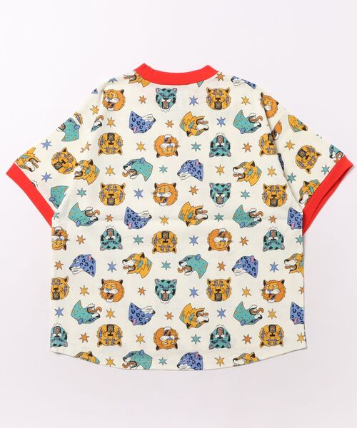 Ocean&Ground（オーシャン&グラウンド）の「Keiki POP Tシャツ（Tシャツ/カットソー・キッズ・パープル/ホワイト系その他/ライトグリーン/マルチ・80/90/110/130/140/95/100）」の18枚目の写真