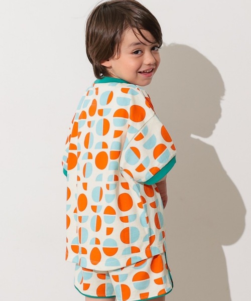 Ocean&Ground（オーシャン&グラウンド）の「Keiki POP Tシャツ（Tシャツ/カットソー・キッズ・パープル/ホワイト系その他/ライトグリーン/マルチ・80/90/110/130/140/95/100）」の12枚目の写真