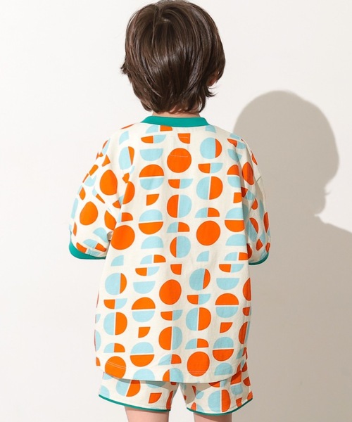 Ocean&Ground（オーシャン&グラウンド）の「Keiki POP Tシャツ（Tシャツ/カットソー・キッズ・パープル/ホワイト系その他/ライトグリーン/マルチ・80/90/110/130/140/95/100）」の13枚目の写真