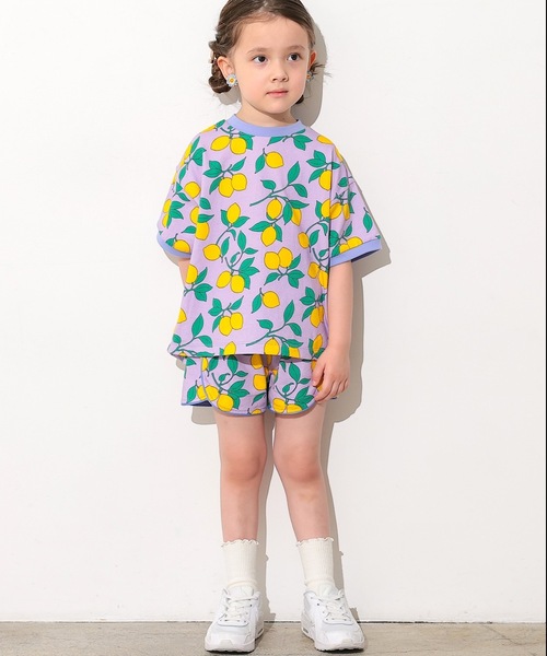 Ocean&Ground（オーシャン&グラウンド）の「Keiki POP Tシャツ（Tシャツ/カットソー・キッズ・パープル/ホワイト系その他/ライトグリーン/マルチ・80/90/110/130/140/95/100）」の10枚目の写真